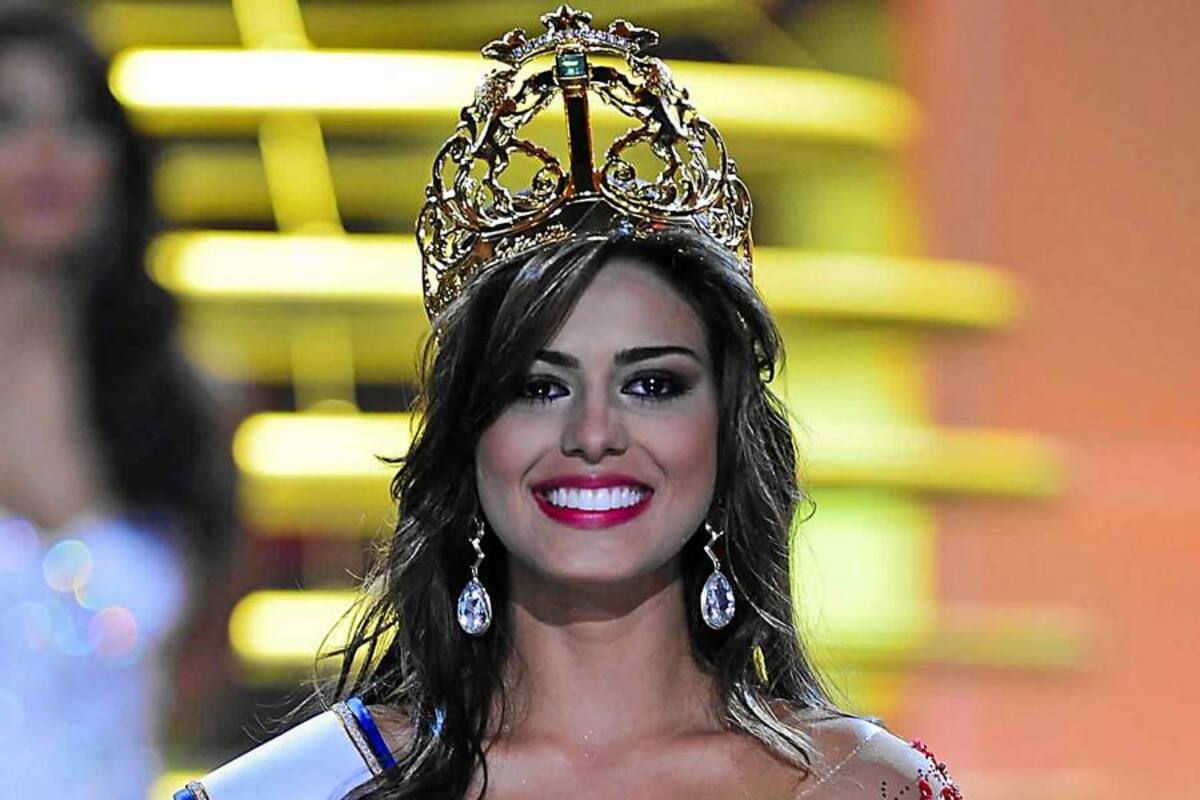 Señorita Colombia, Carmen Lucía Aldana Roldán. (Foto: AFP / VANGUARDIA LIBERAL)