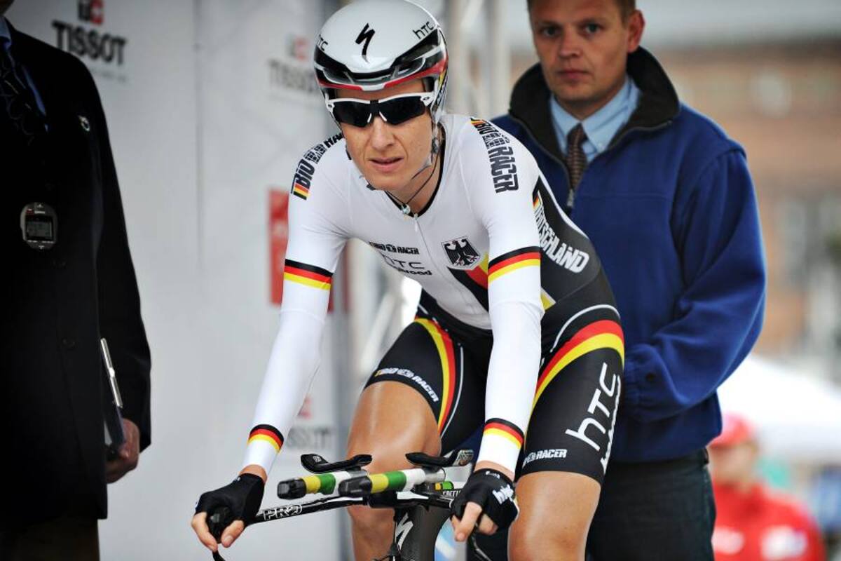 Judith Arndt, logra título mundial de ciclismo en la prueba contrarreloj (Foto: Afp/VanguardiaLiberal)