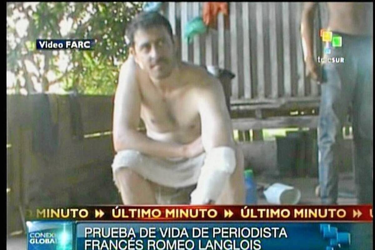 Misión humanitaria viaja a Caquetá para liberación de Langlois (Foto: AFP/VANGUARDIA LIBERAL)