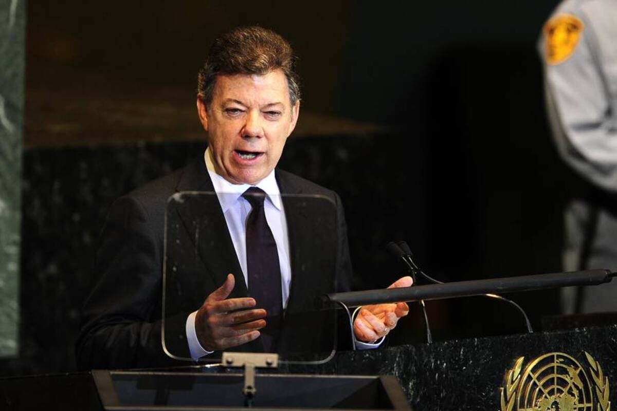El presidente, Juan Manuel Santos (Foto: Afp/VANGUARDIA LIBERAL)