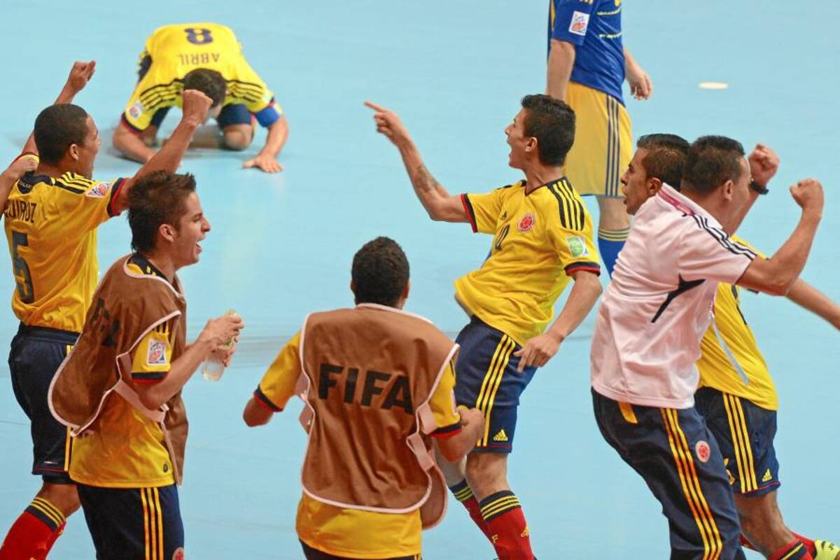Vea los goles que clasificaron a Colombia a la semifinal del Mundial de Futsal