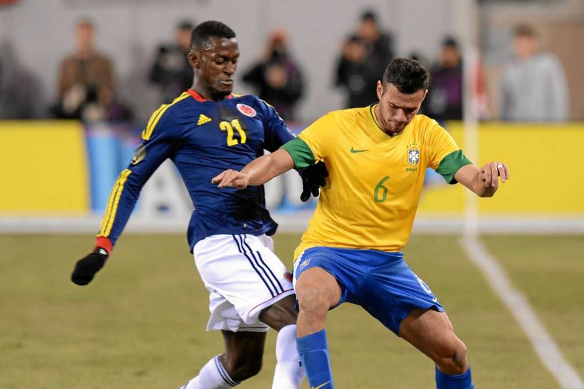 Colombia y Brasil empataron 1-1 en amistoso disputado en Nueva Jersey (Foto: AFP/VANGUARDIA LIBERAL)