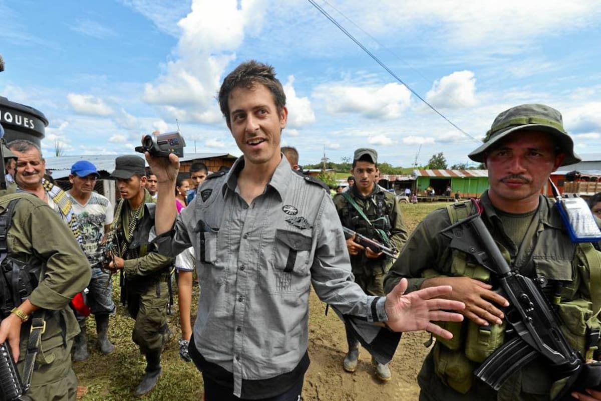 Roméo Langlois se encuentra ya en libertad (Foto: AFP/VANGUARDIA LIBERAL)