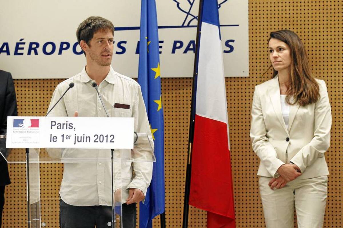 Presidente de Francia celebró liberación de Roméo Langlois (Foto: AFP/VANGUARDIA LIBERAL)