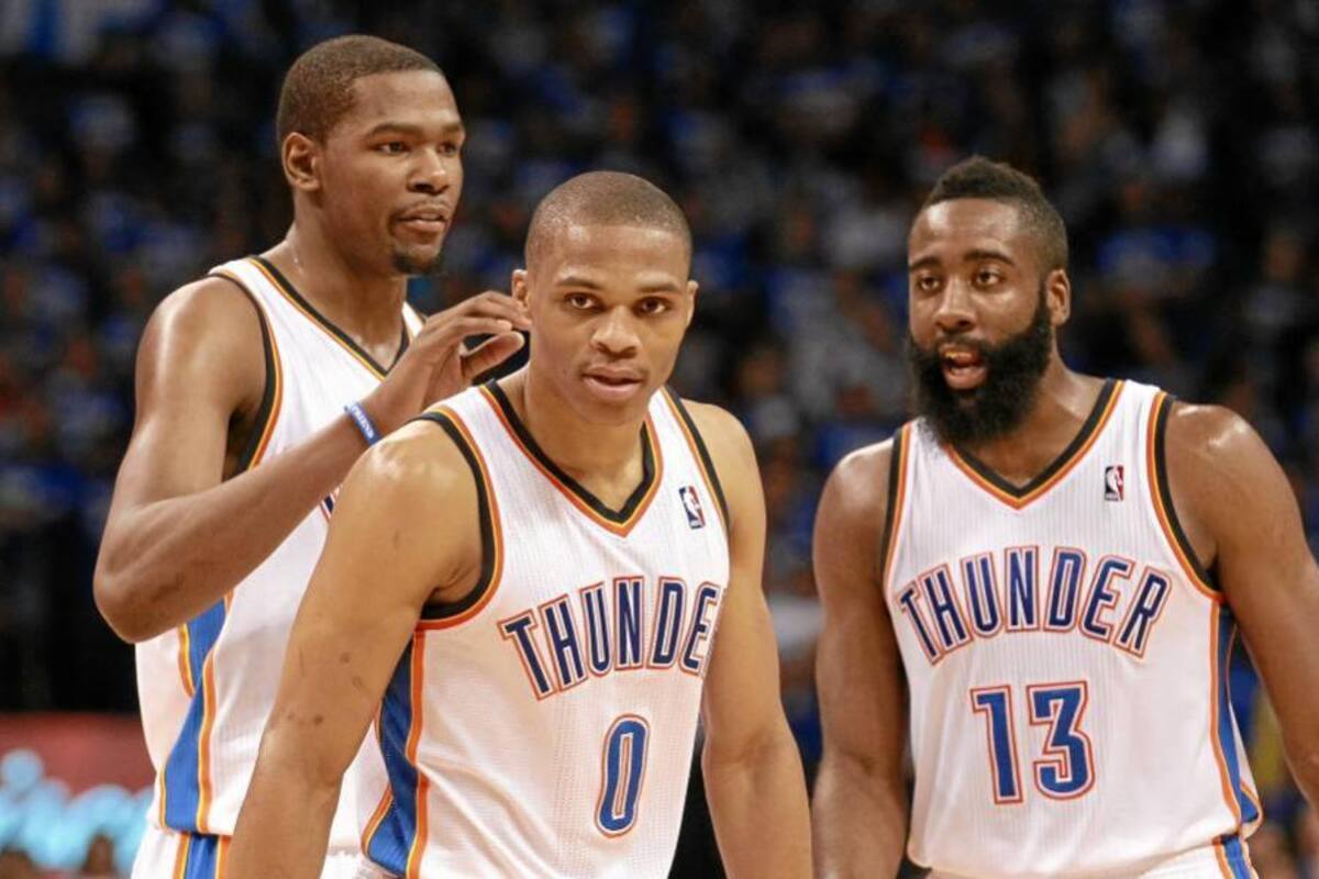 Durant e Ibaka imponen su poder y Thunder empatan la eliminatoria (Foto: Afp/ VANGUARDIA LIBERAL)