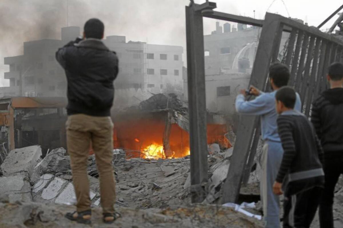 Nuevo bombardeo en Gaza, esta vez sobre el edificio de prensa (Foto: Archivo/VANGUARDIA LIBERAL)