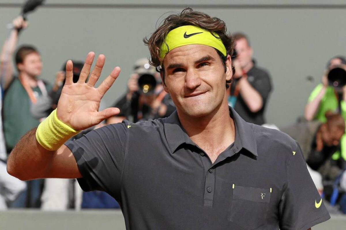 Federer: "Goffin podría llegar a ser un campeón" (Foto: Afp/ VANGUARDIA LIBERAL)