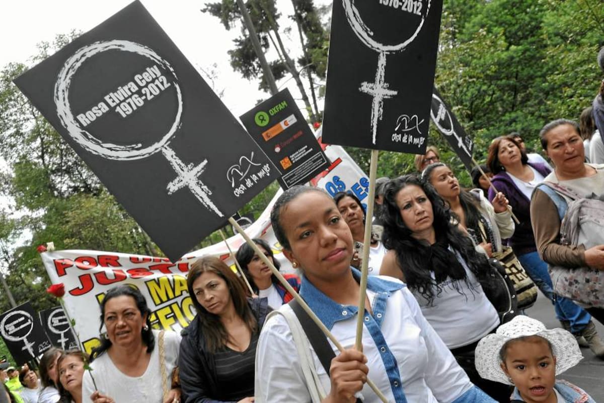 500 mujeres han sido asesinadas en lo que va corrido de 2012 en Colombia (Foto: Archivo/VANGUARDIA LIBERAL)