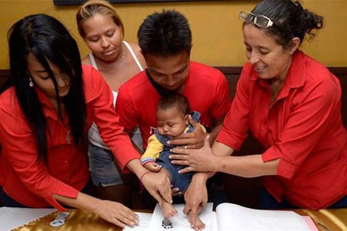 Pareja barranquillera nombra a su hijo recién nacido Milan Piquet (Foto: Tomado de El Heraldo/VANGUARDIA LIBERAL)