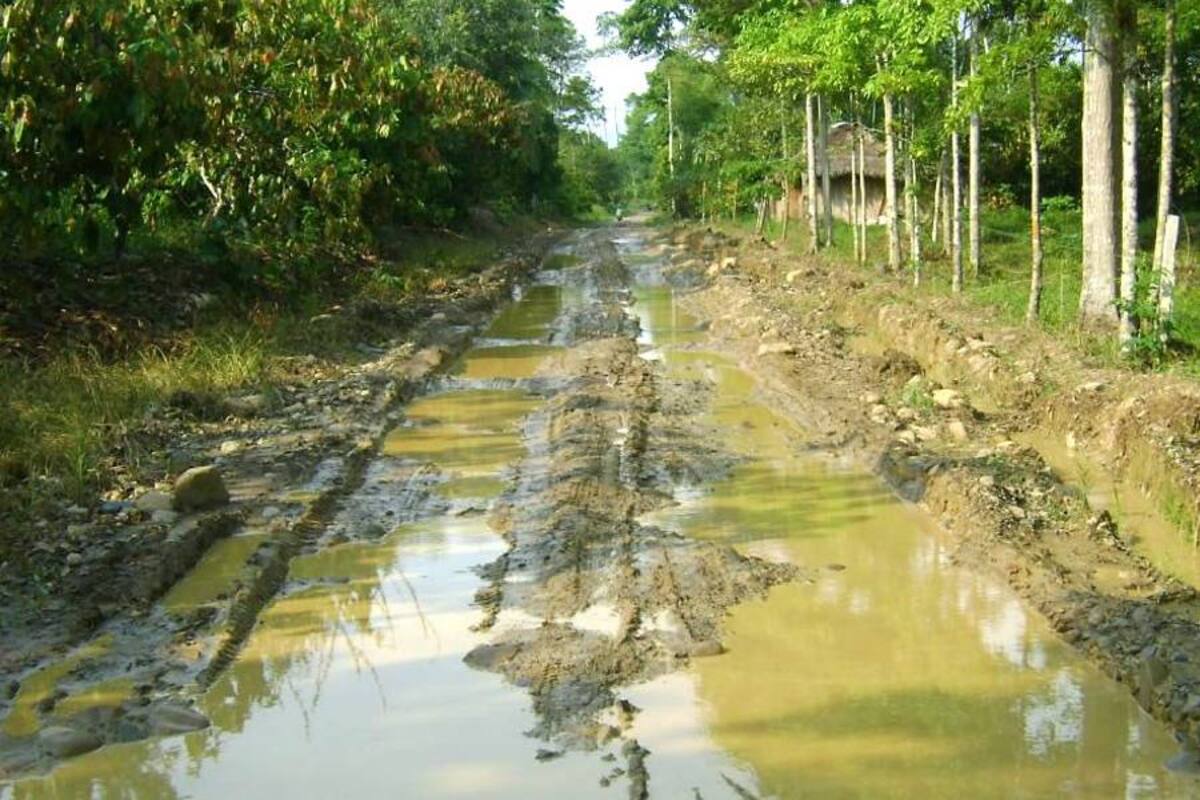 San Vicente de Chucurí, entre la sequía y la creciente (Foto: Suministrada www.sanvicentedechucuri.com/ VANGUARDIA LIBERAL)