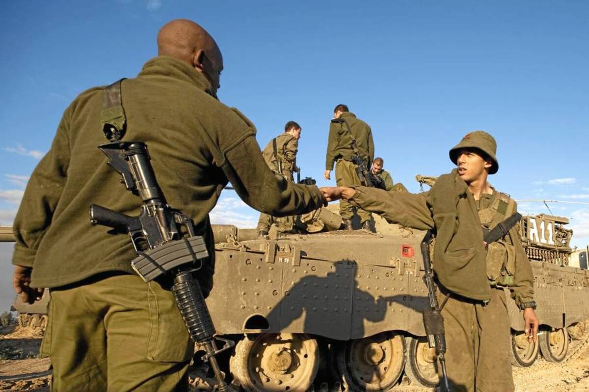Soldados israelíes cierran dos canales palestionos (Foto: AFP/ VANGUARDIA LIBERAL)