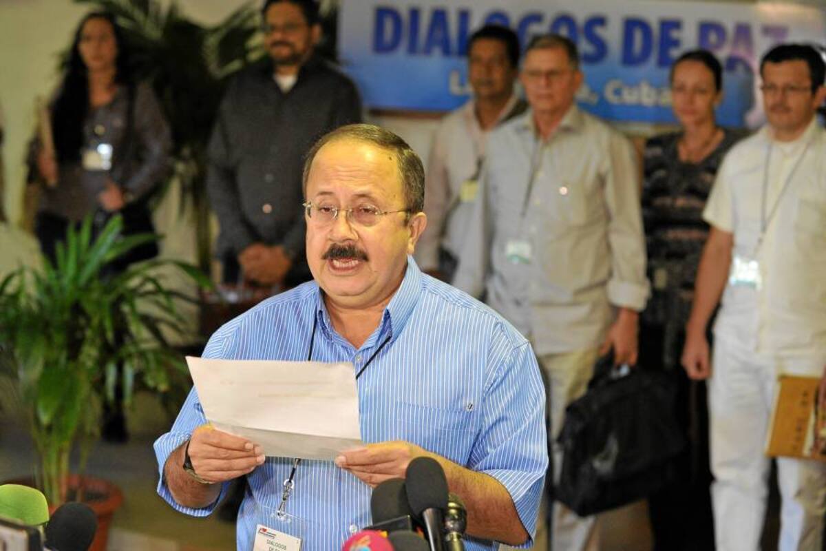 Las Farc creen que el Gobierno intensificará acciones militares en navidades, según dijo 'Andrés París' (Foto: AFP/VANGUARDIA LIBERAL)