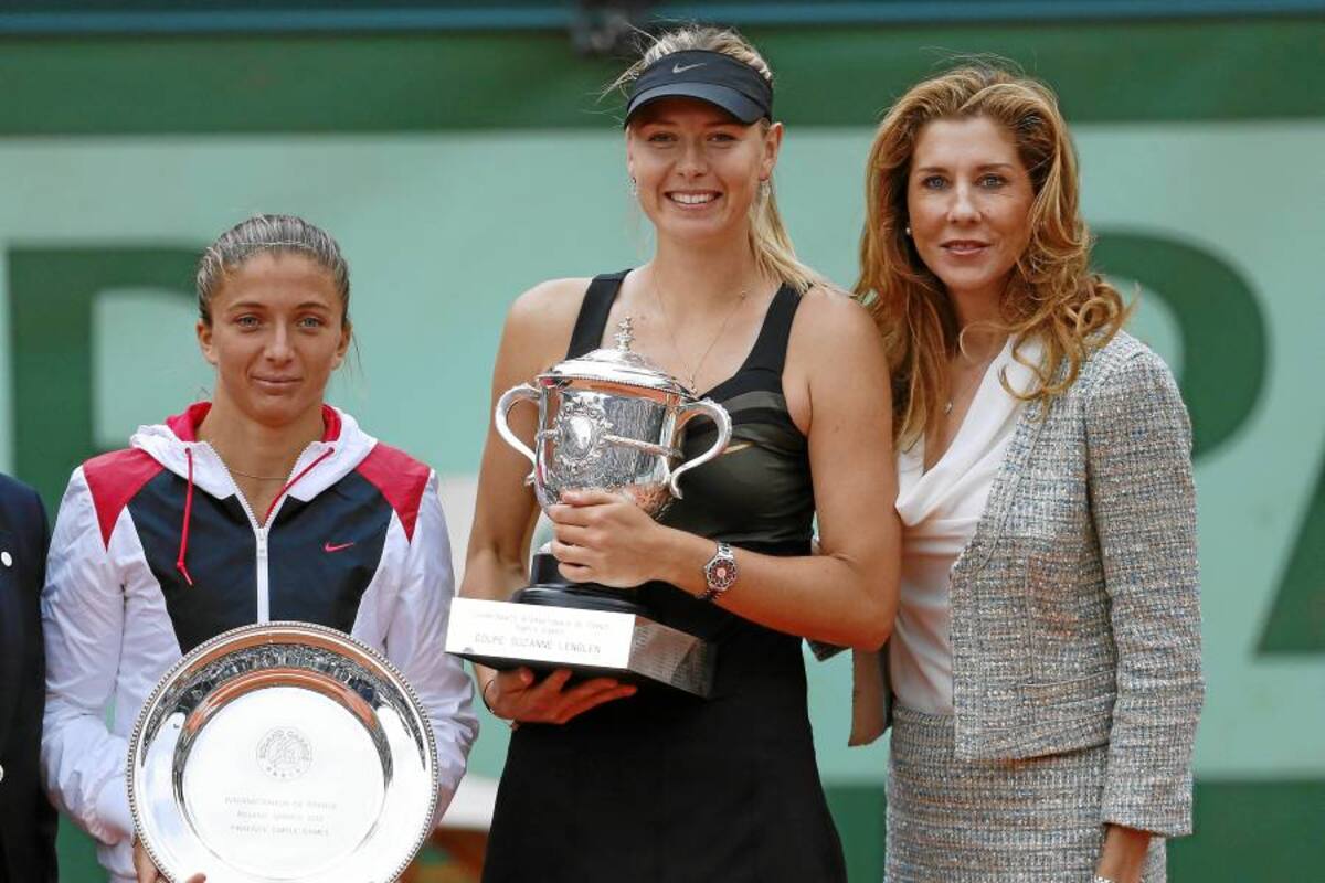 Sharapova derrota a Errani y logra su primer título en Roland Garros (Foto: Afp/ VANGUARDIA LIBERAL)