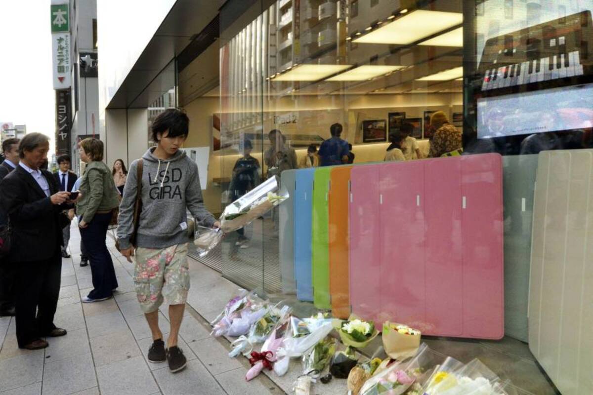 Continúan los homenajes a Steve Jobs en el mundo de la empresa (Foto: Afp/VANGUARDIA LIBERAL)