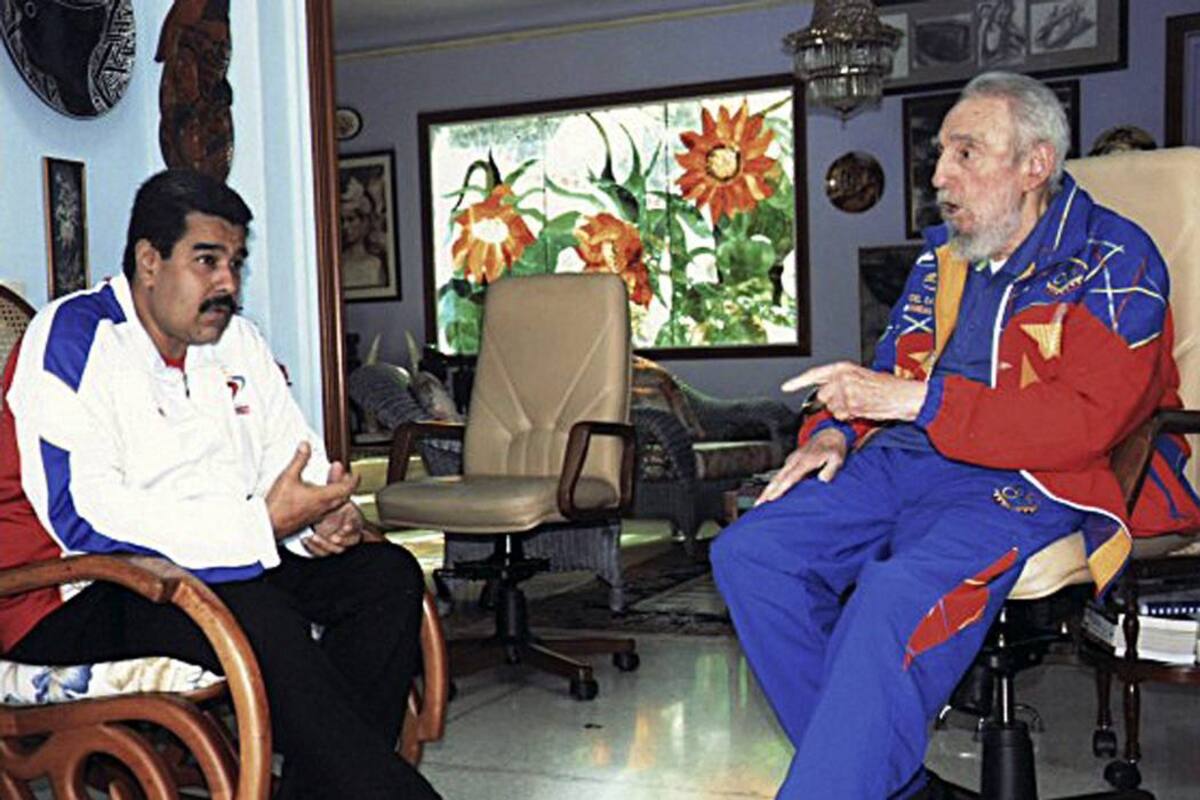 Fidel Castro felicita a Maduro por “valiente y brillante” discurso en la ONU (Foto: ARCHIVO/VANGUARDIALIBERAL)