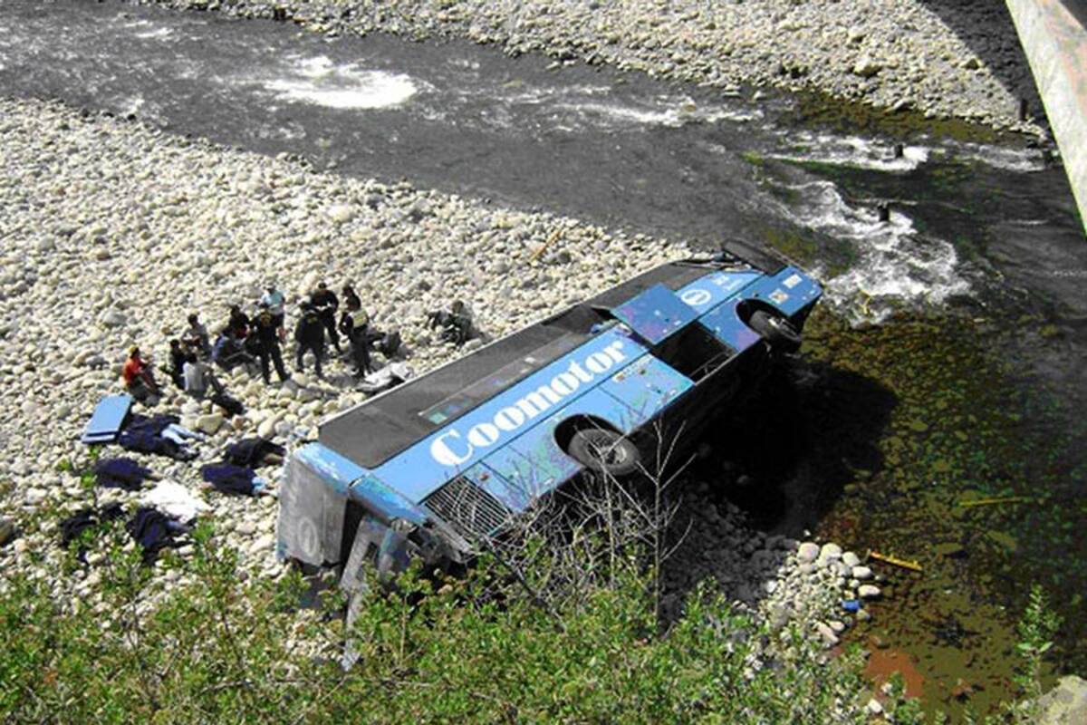 "Hasta el momento tenemos reportado once personas muertas tras la caída del autobús a un abismo de 200 metros", dijo a la AFP el oficial Luis Díaz de la comisaría de Matucana, 60 km al este de Lima. (Foto: Archivo/VANGUARDIA LIBERAL)