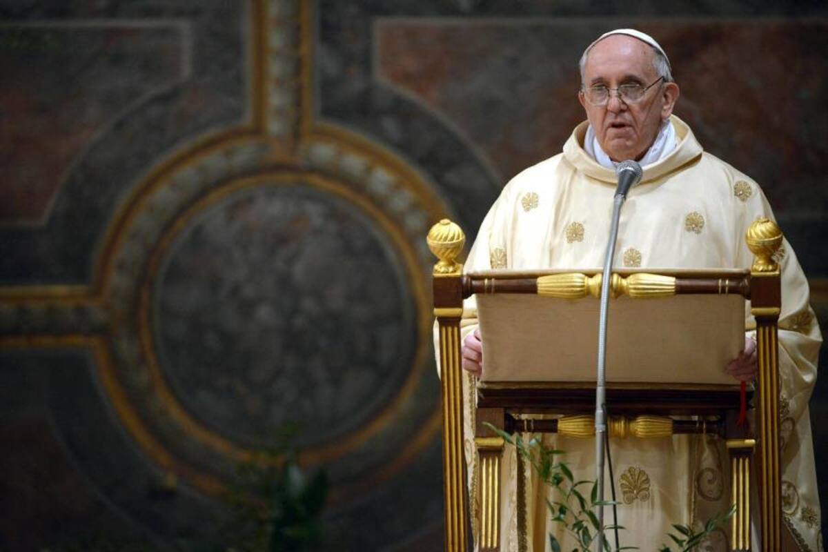 “Dios jamás se cansa de perdonarnos”, dijo el papa Francisco en su primer ángelus (Foto: Archivo/VANGUARDIA LIBERAL)
