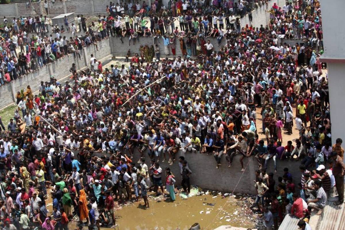 Derrumbe de edificio de fábricas textiles deja 110 muertos en Bangladesh (Foto: EFE/VANGUARDIA LIBERAL)