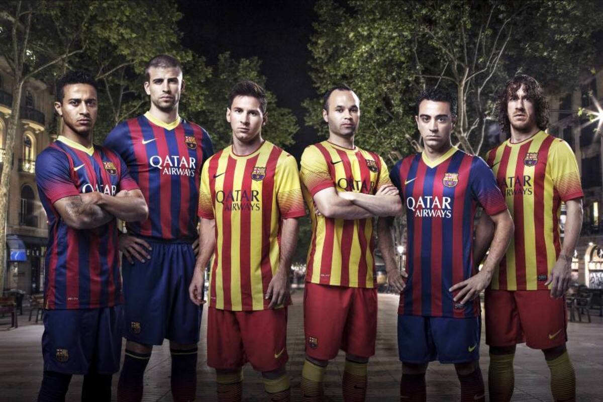 Barcelona presentó el diseño de su nueva camiseta (Foto: EFE / VANGUARDIA LIBERAL)