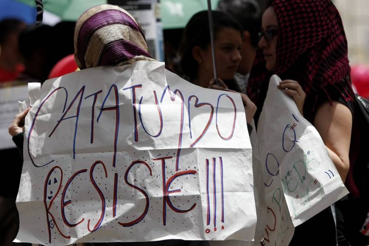 Policía reitera que protesta está infiltrada por las Farc (Foto: Archivo/VANGUARDIA LIBERAL)