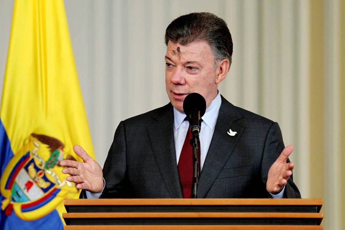 Santos dice que hay 13 mil procesos de no combatientes en el marco del conflicto (Foto: EFE / VANGUARDIA LIBERAL)