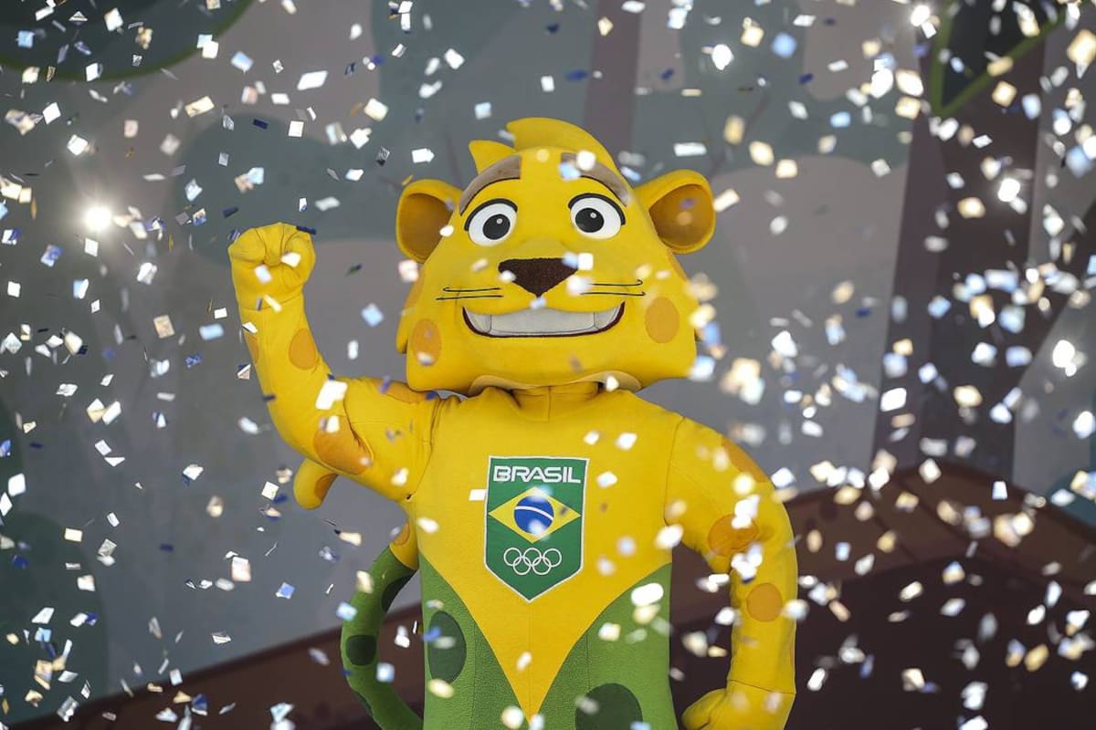 Rousseff presentó la mascota de Brasil para Río 2016 (Foto: EFE / VANGUARDIA LIBERAL)