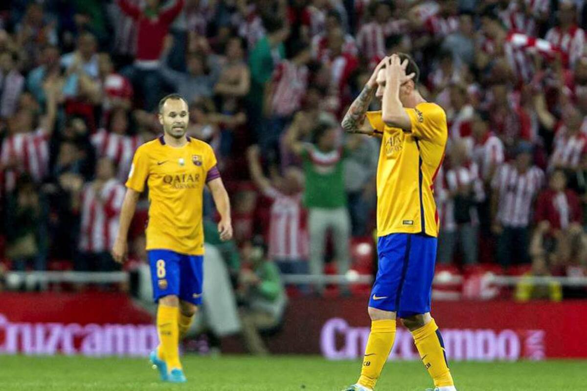 Golearon al Barcelona 4-0 en la Supercopa de España (Foto: EFE/VANGUARDIA LIBERAL)