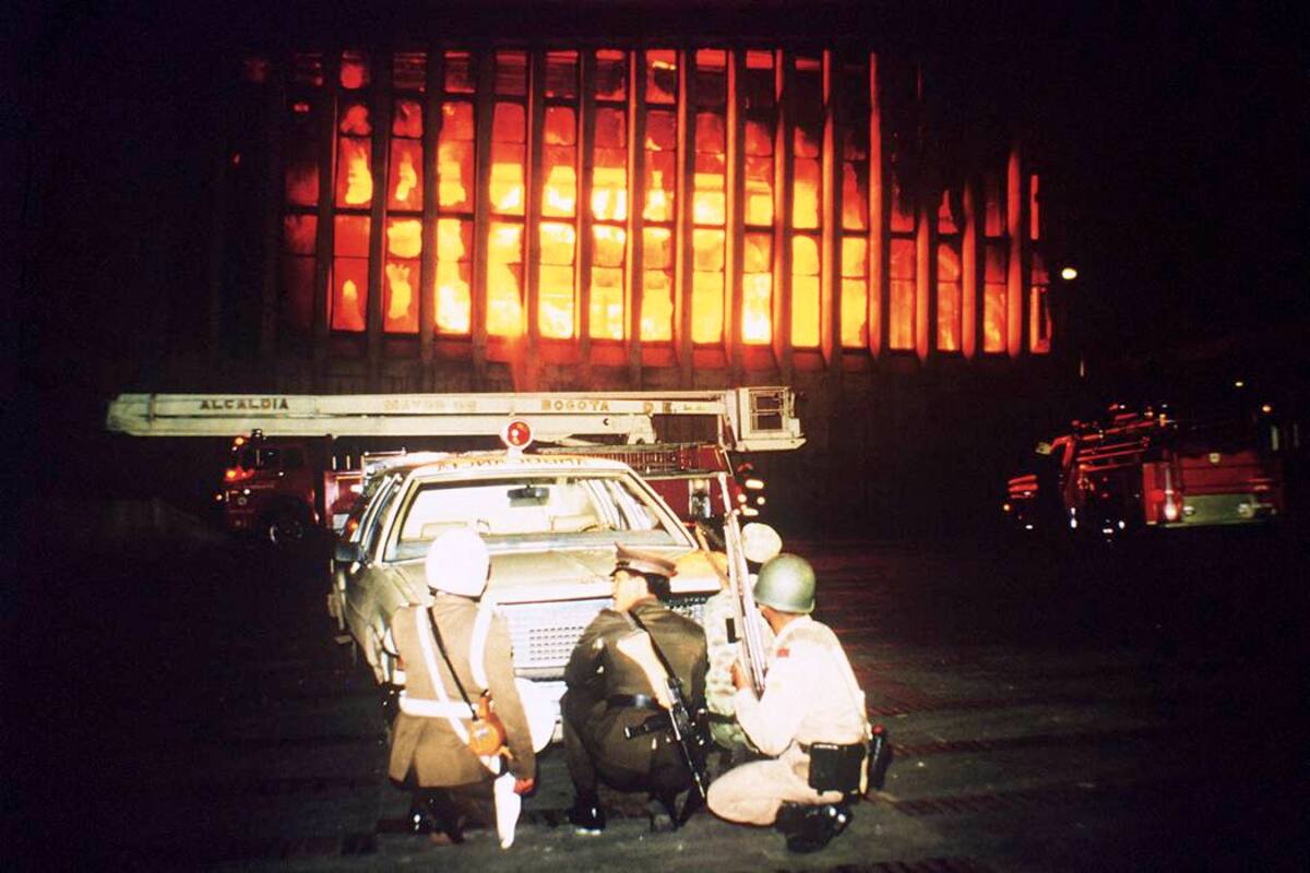 La toma del Palacio de Justicia según Antonio Navarro Wolff (Foto: Archivo/VANGUARDIA LIBERAL)