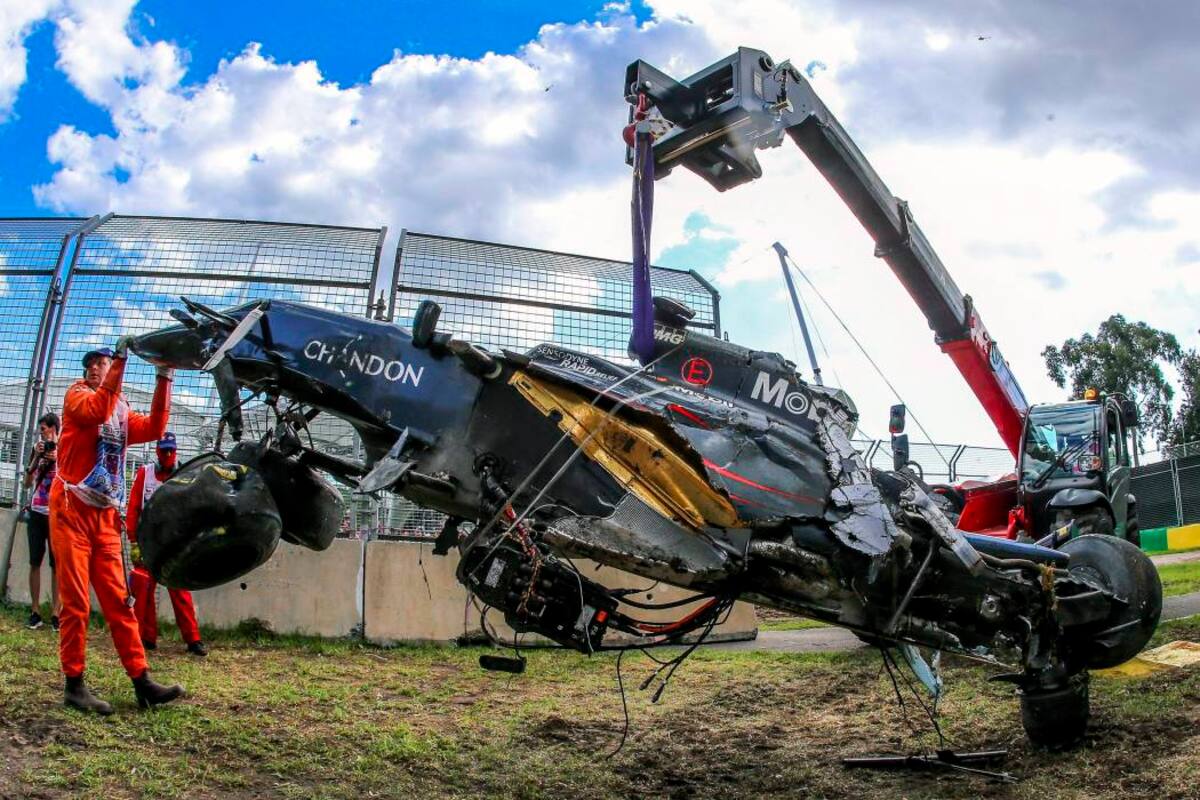 Aterrador accidente el que sufrió Fernando Alonso en la Fórmula 1