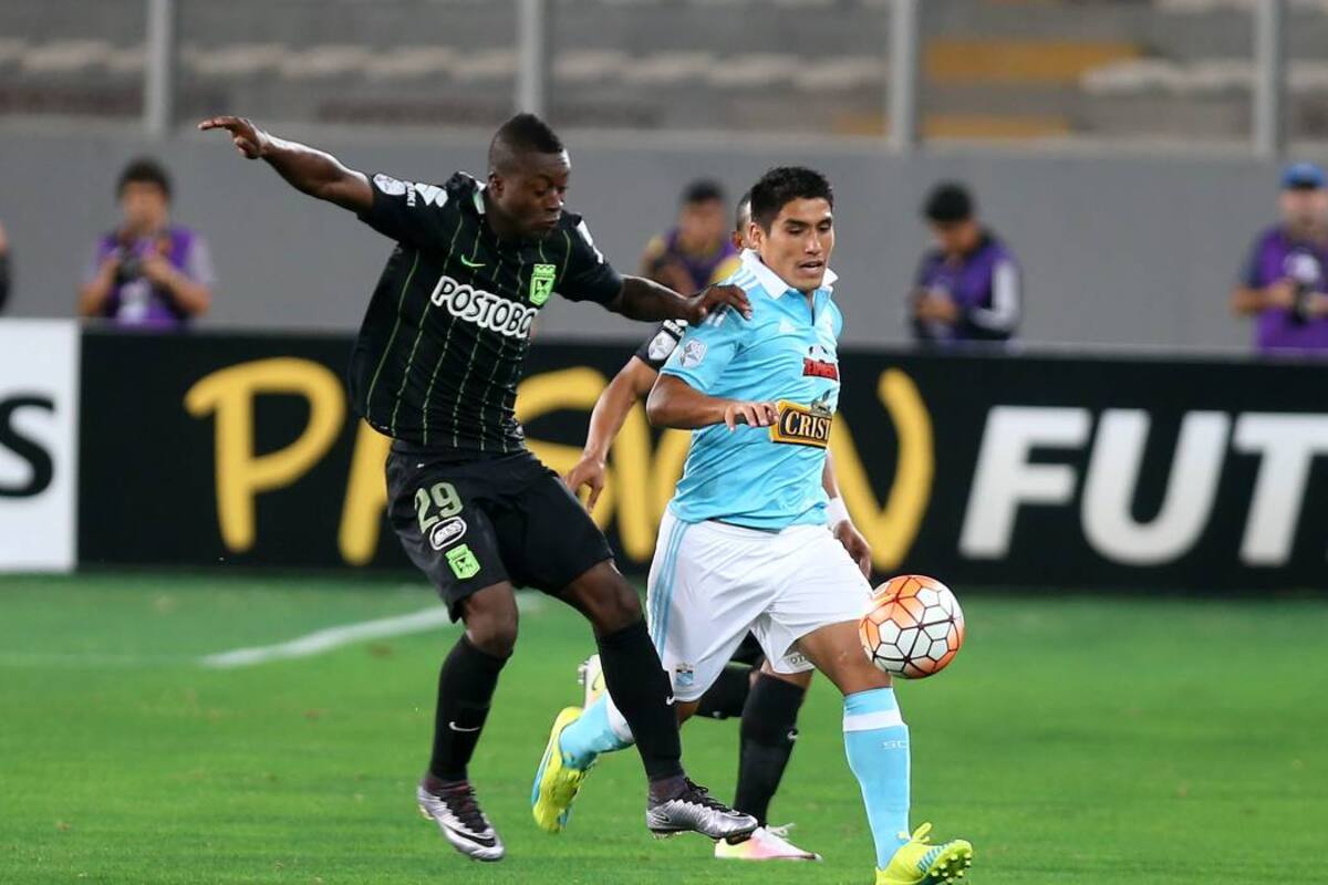 Atlético Nacional sigue imparable y le ganó 1 a 0 al Sporting Cristal (Foto: EFE/VANGUARDIA LIBERAL)