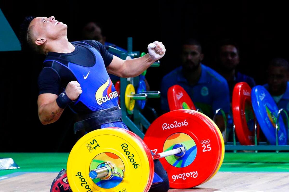 Luis Javier Mosquera, bronce en pesas tras dopaje de kirguiso Artykov (Foto: ARCHIVO/VANGUARDIALIBERAL)