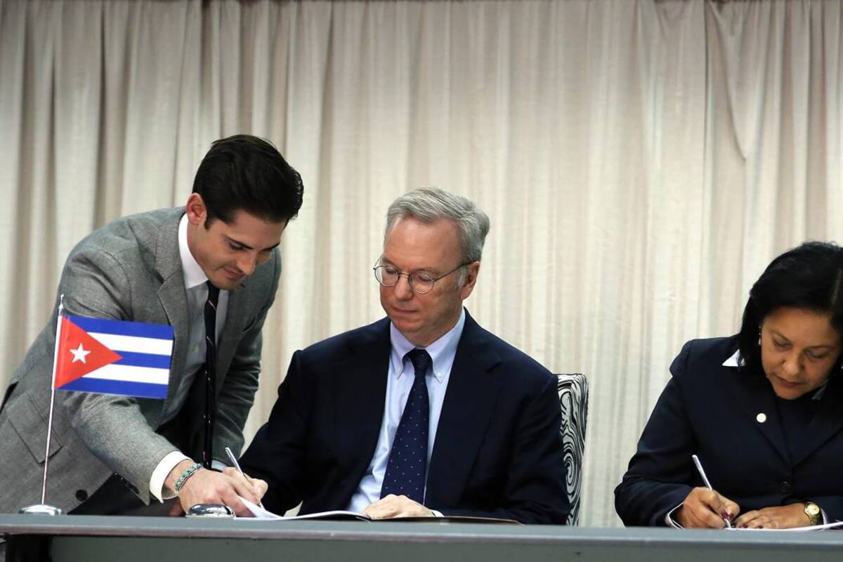 Cuba y Google firman un acuerdo para mejorar la conexión en la isla (Foto: EFE /VANGUARDIA LIBERAL)
