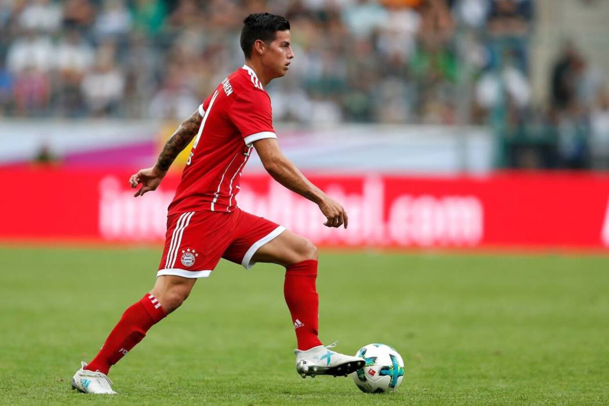Así debutó James y ganó su primer título con el Bayern (Foto: EFE/VANGUARDIA LIBERAL)