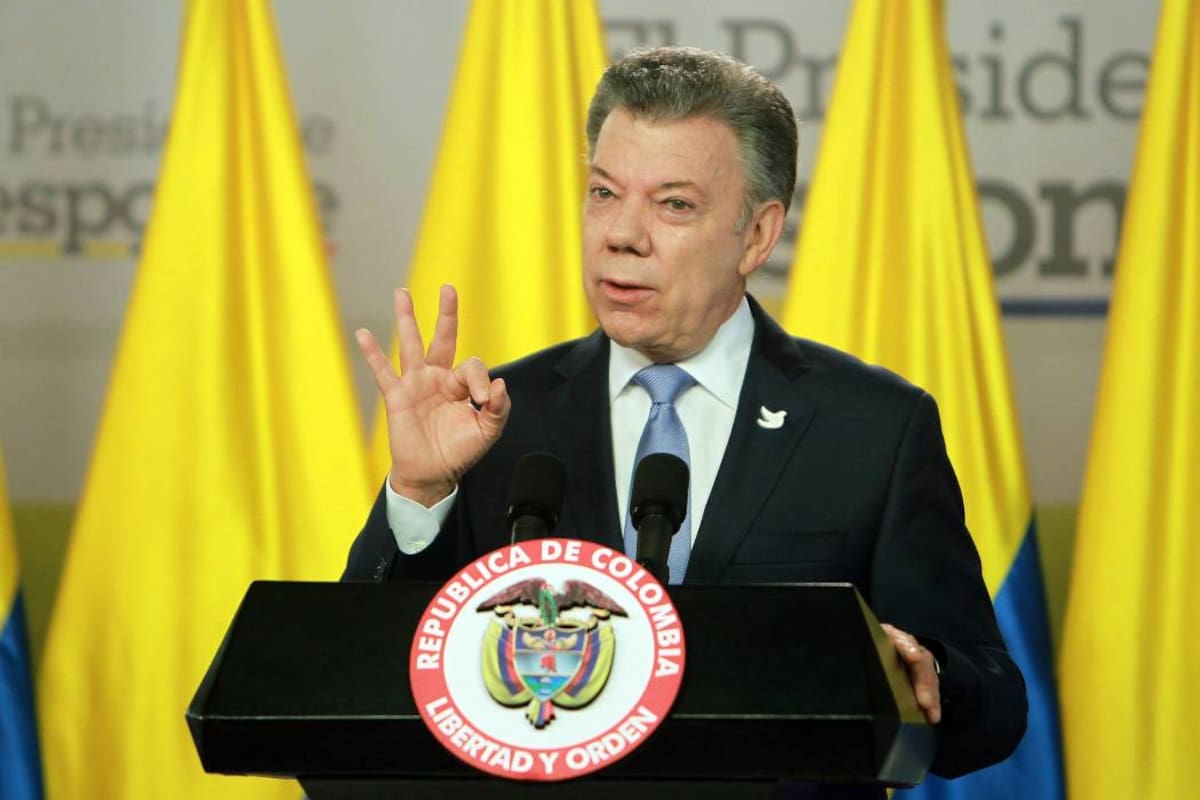 Santos puso en duda el reconocimiento de los resultados de los comicios en Venezuela. (Foto: Archivo/VANGUARDIALIBERAL)