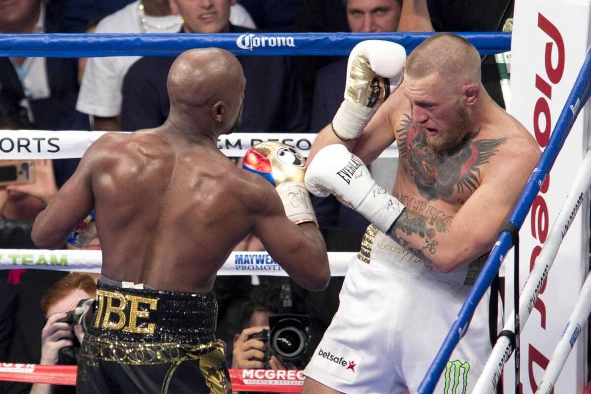 Reviva el enfrentamiento que Mayweather ganó a McGregor por nocáut técnico (Foto: EFE/VANGUARDIA LIBERAL)