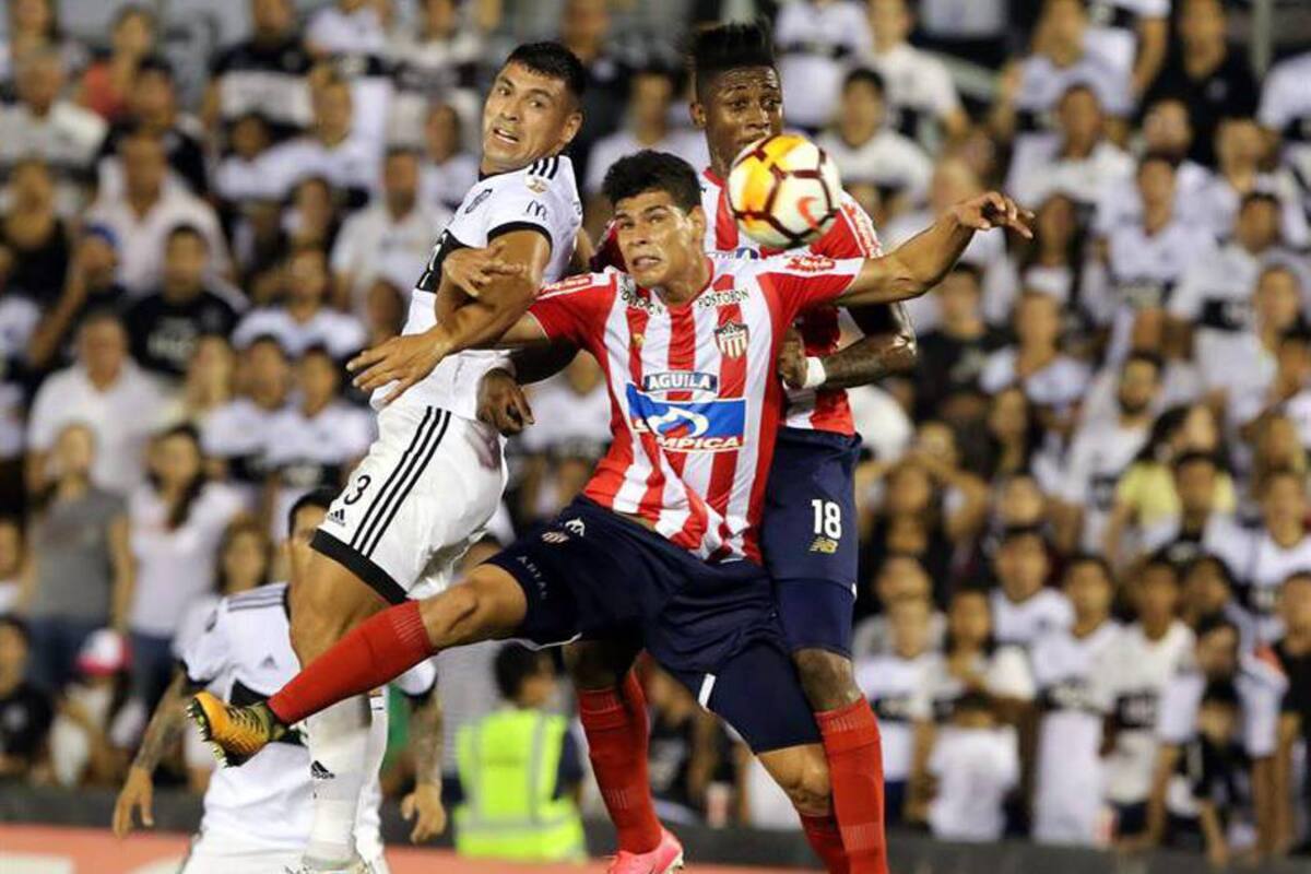 Santa Fe venció al Táchira y Júnior cayó ante Olimpia en la Libertadores (Foto: EFE / VANGUARDIA LIBERAL )