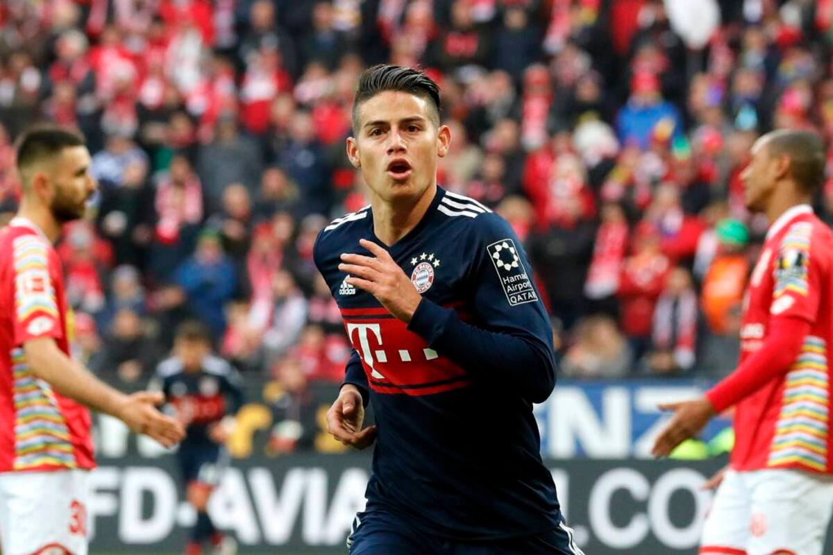 Gol de James Rodríguez de tiro libre elegido como el mejor de enero en Alemania (Foto: Archivo / VANGUARDIA LIBERAL)