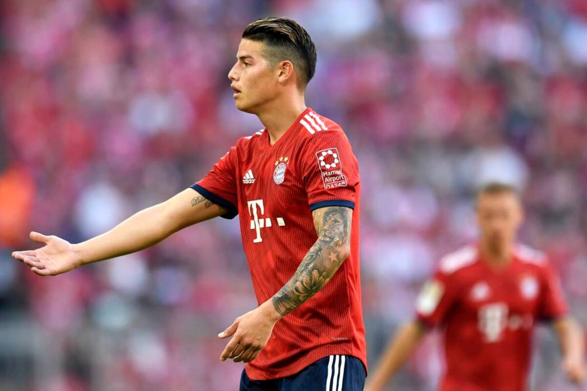 James 'estalló' en el vestuario del Bayern (Foto: Colprensa /VANGUARDIA LIBERAL )
