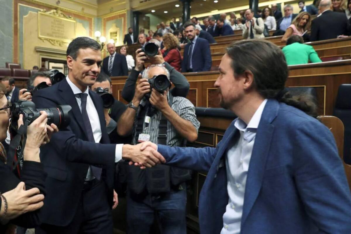 Pedro Sánchez fue elegido nuevo presidente del Gobierno español (Foto: EFE /VANGUARDIA LIBERAL)