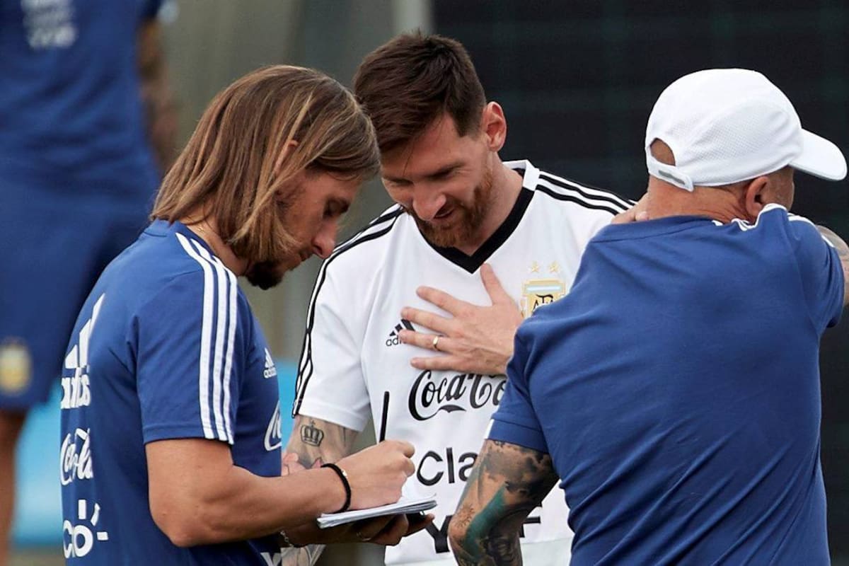 Messi y Cristiano son vecinos de entrenamiento en Rusia (Foto: EFE /VANGUARDIA LIBERAL)