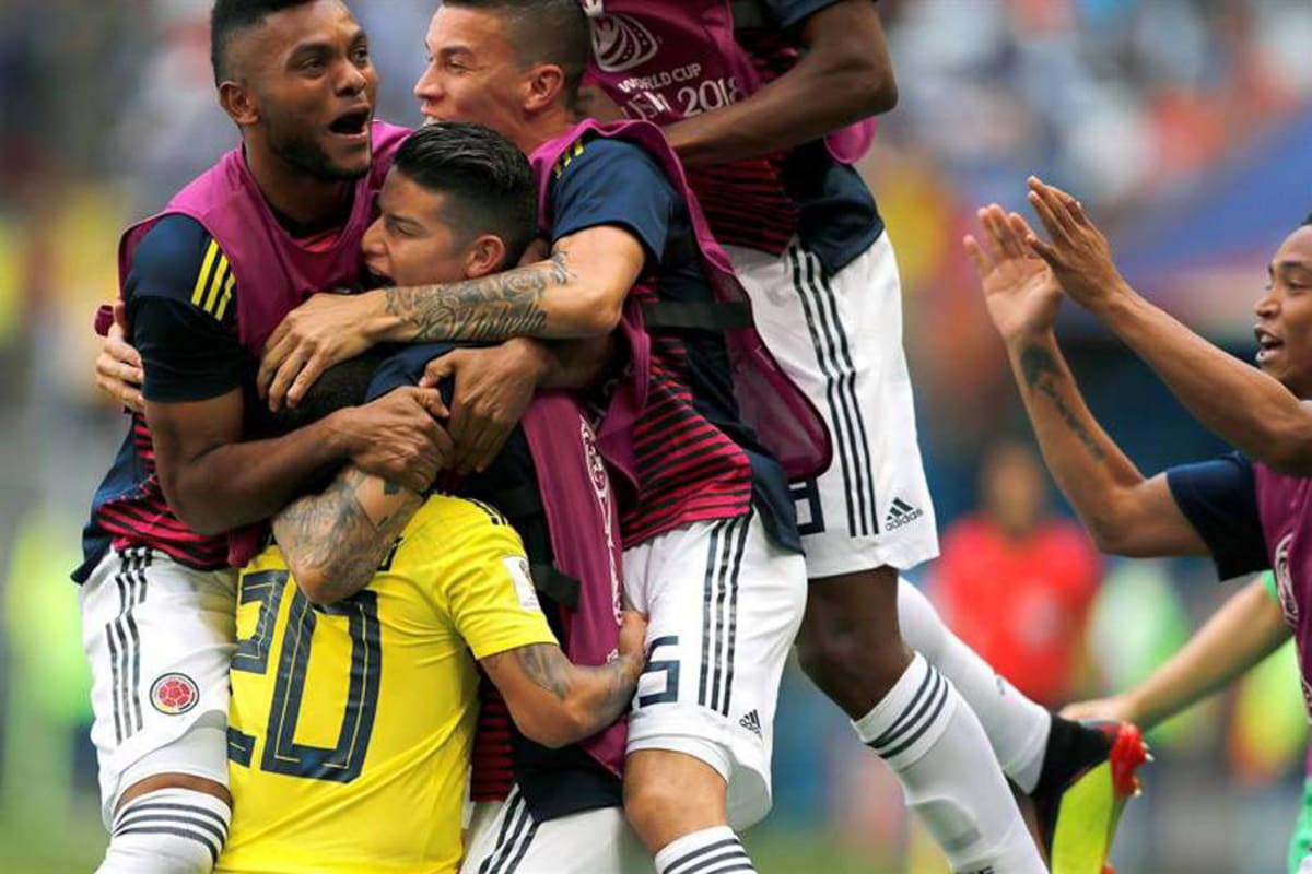 Venganza japonesa: Colombia cayó 1-2 en su debut en Rusia 2018 (Foto: EFE / VANGUARDIA LIBERAL )