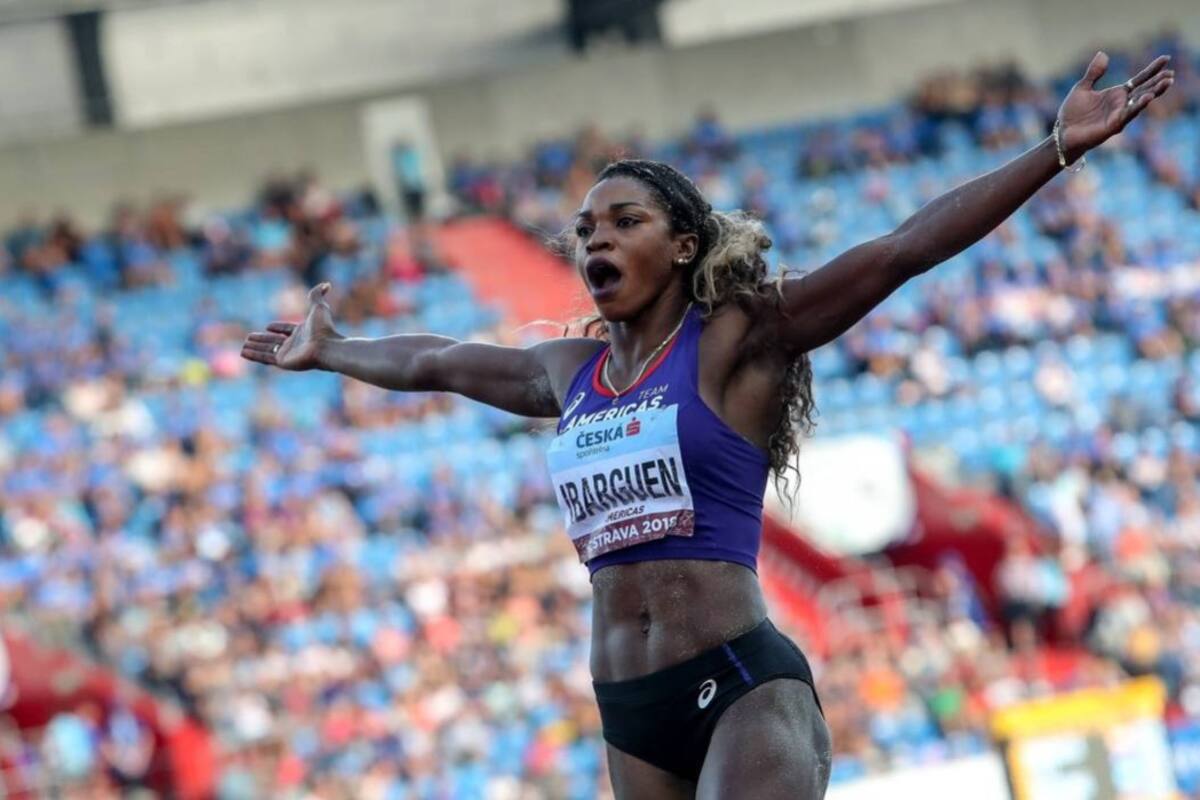 La colombiana Caterine Ibargüen Mena, fue galardonada anoche por la Iaaf, como la mejor atleta del mundo en 2018, convirtiéndose en la primera suramericana en recibirlo. (Foto: Archivo/VANGUARDIALIBERAL)