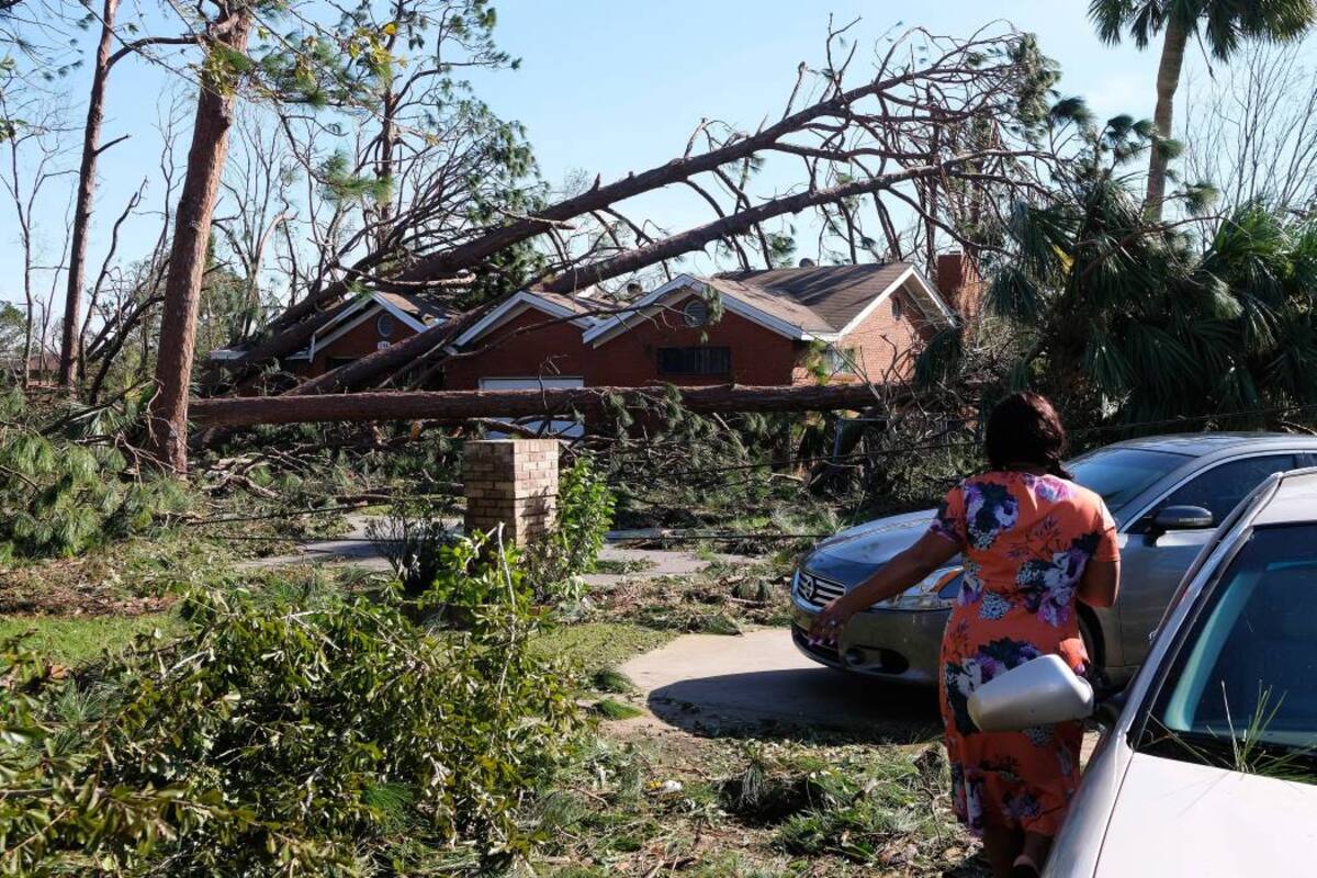 Asciende a 11 el número de muertos por tormenta Michael en EE. UU. (Foto: EFE /VANGUARDIA LIBERAL)