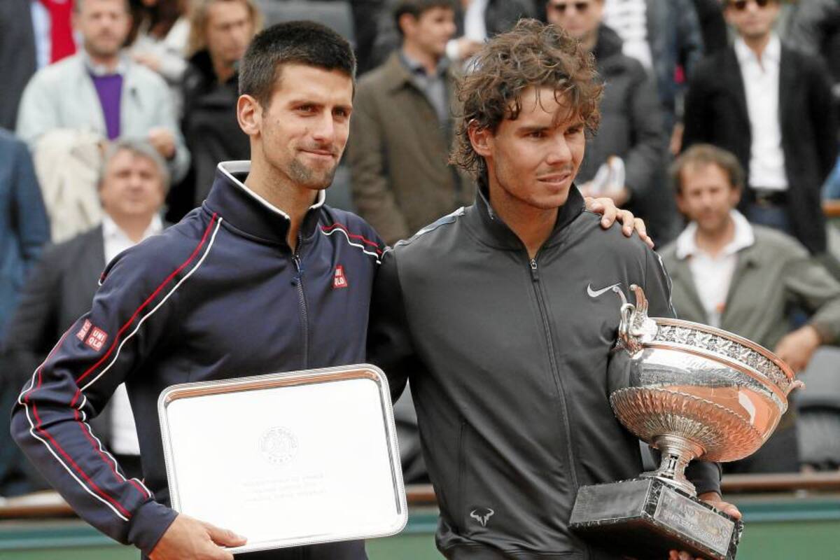 Djokovic y Nadal, cabezas de serie uno y dos respectivamente en Wimbledon (Foto: Afp/ VANGUARDIA LIBERAL)