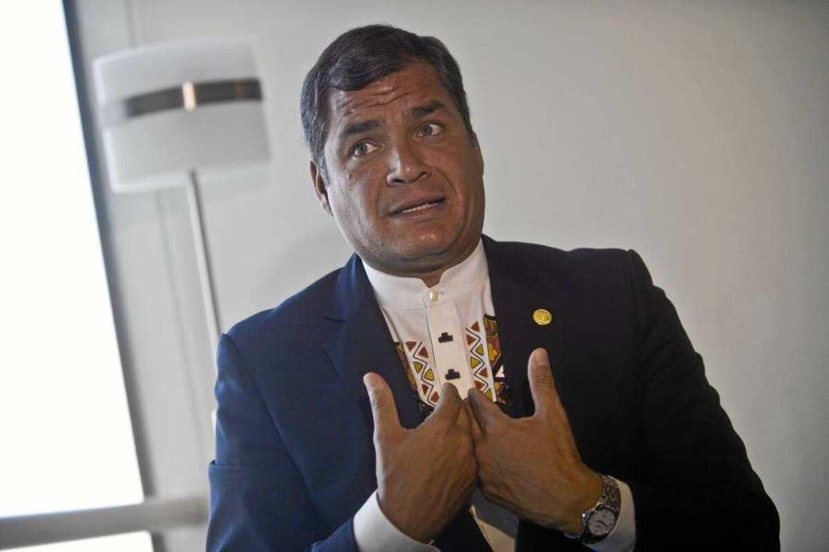 Rafael Correa viajó a Cuba para visitar a Hugo Chávez (Foto: Afp / VANGUARDIA LIBERAL)
