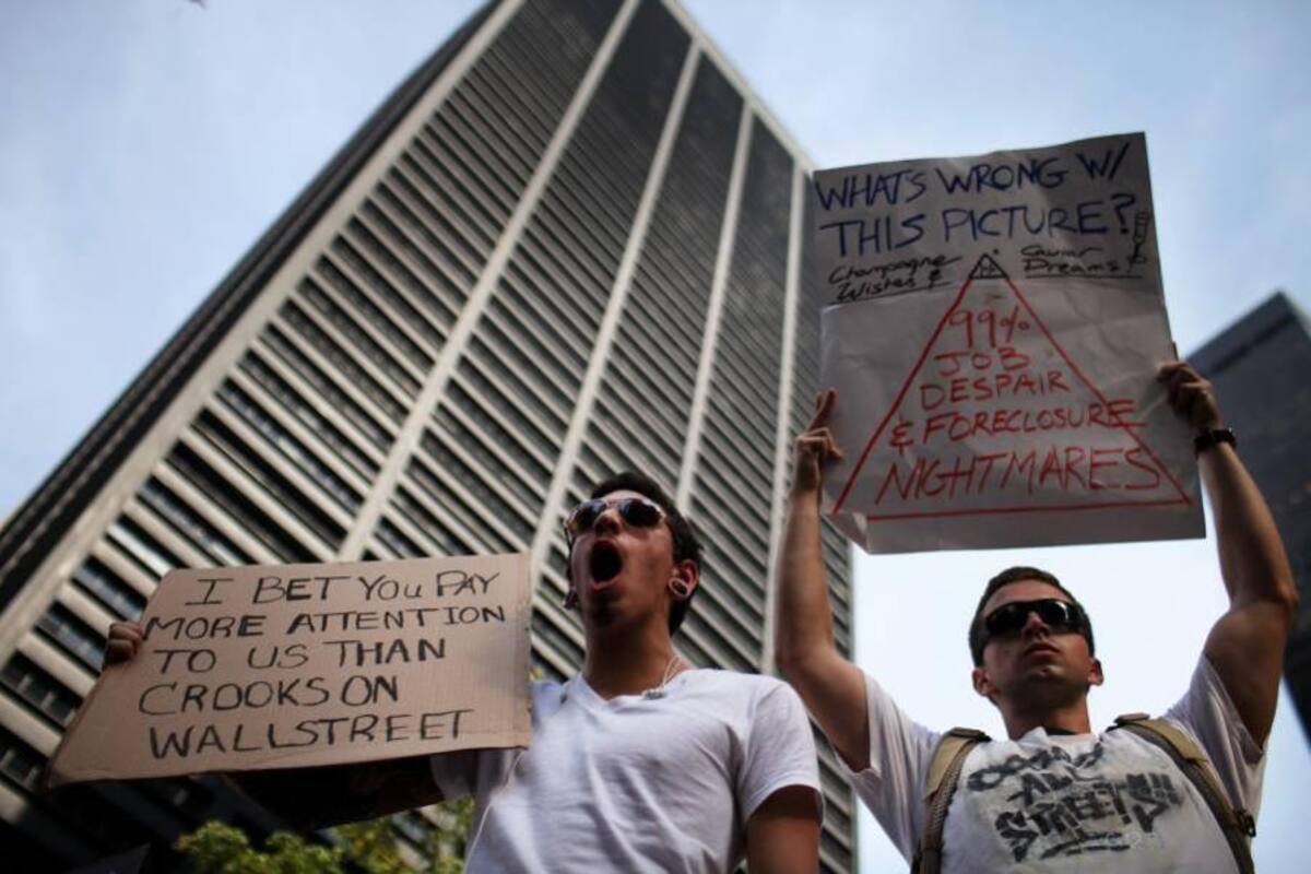 Los despidos en Wall Street desde que se desató la crisis en 2008 ascenderían a 32.000, según el informe. (Foto: Afp/ VANGUARDIA LIBERAL)