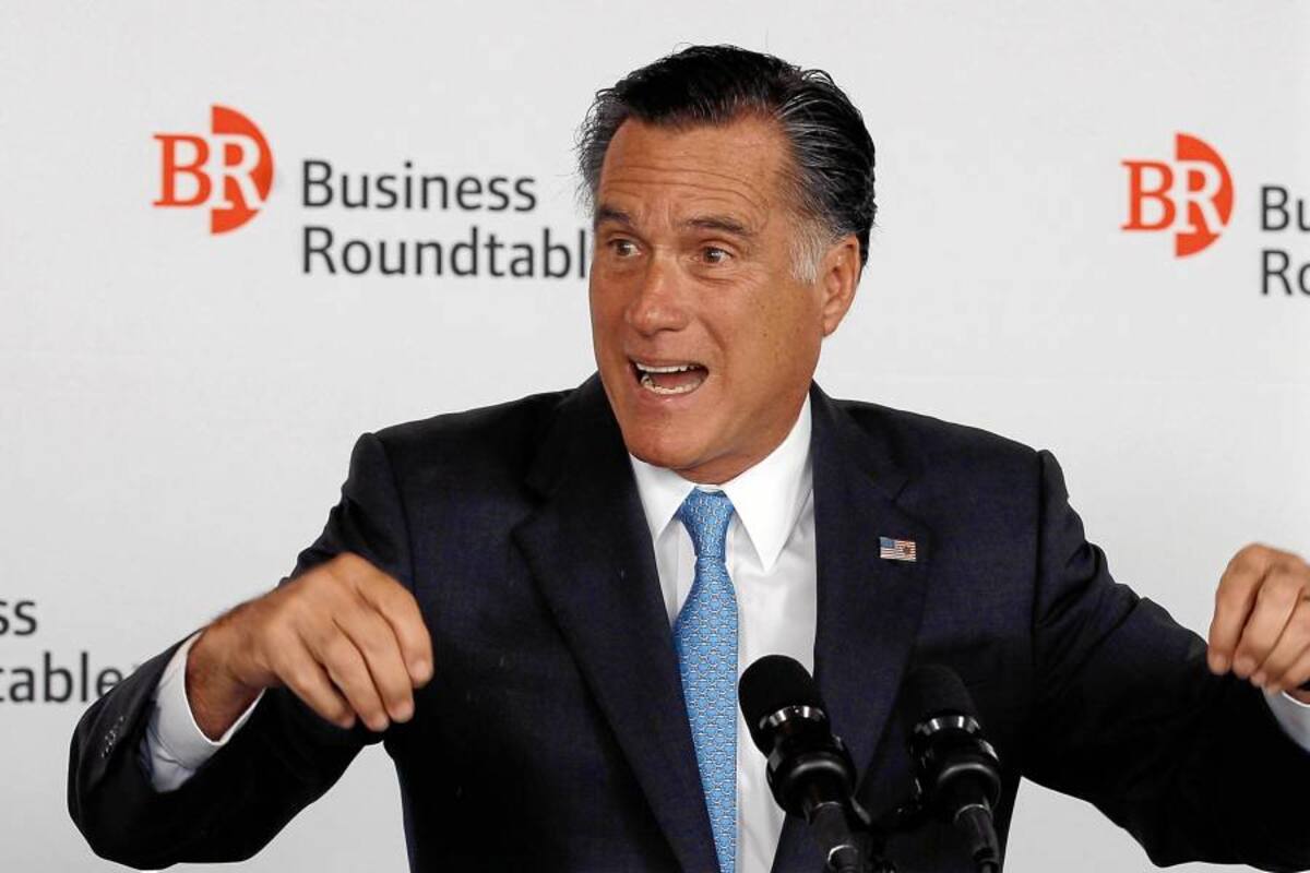 “El gobierno no debe ser el enemigo de las empresas”: Mitt Romney (Foto: Afp/VanguardiaLiberal)