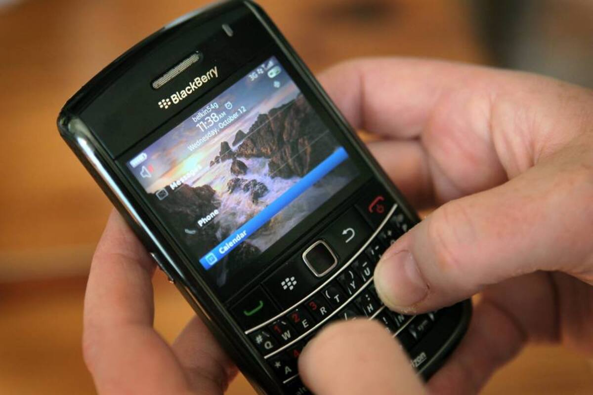 BlackBerry compensará con aplicaciones gratuitas caída de servicios (Foto: Archivo/VANGUARDIA LIBERAL)