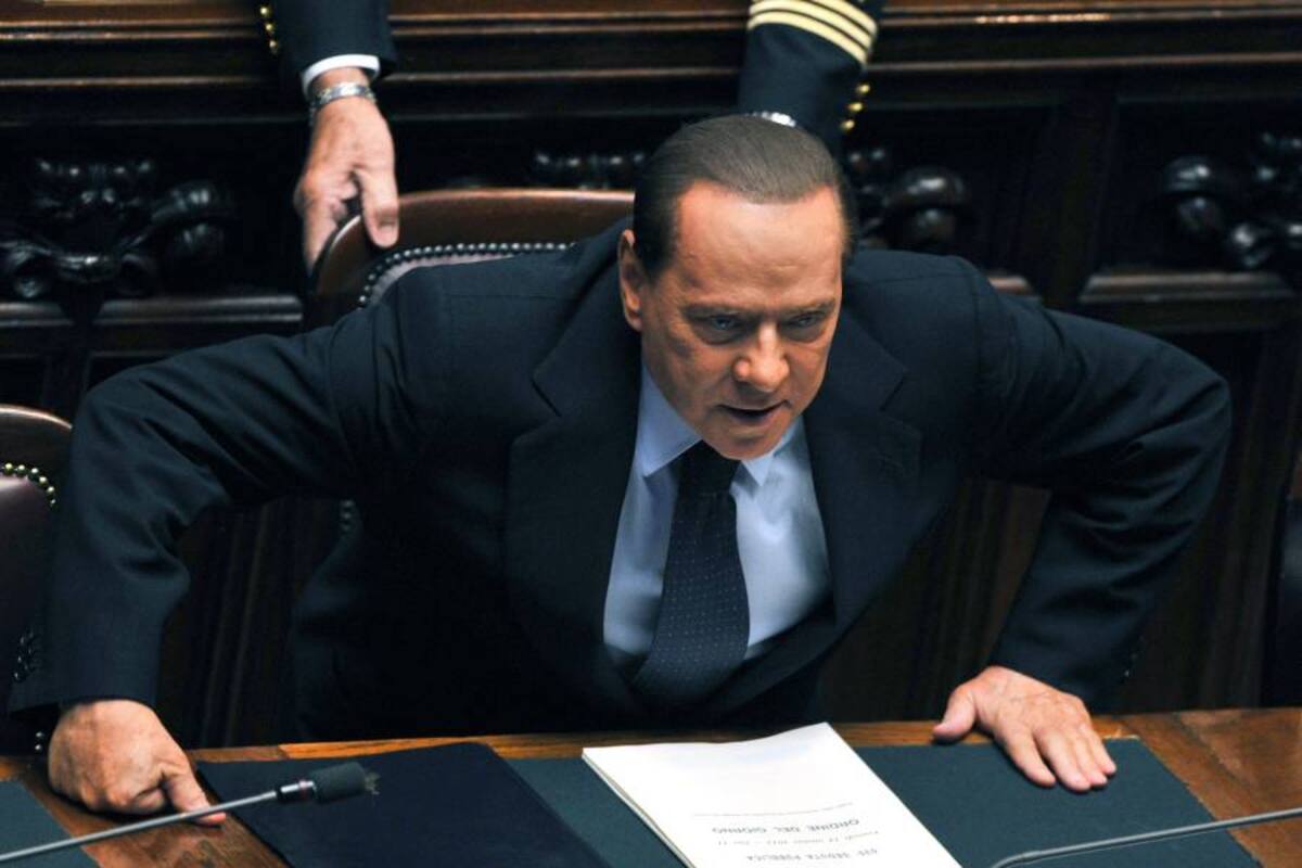 Berlusconi califica de "grave escándalo" lo sucedido con el caso Mediatrade (Foto: Afp/VanguardiaLiberal)