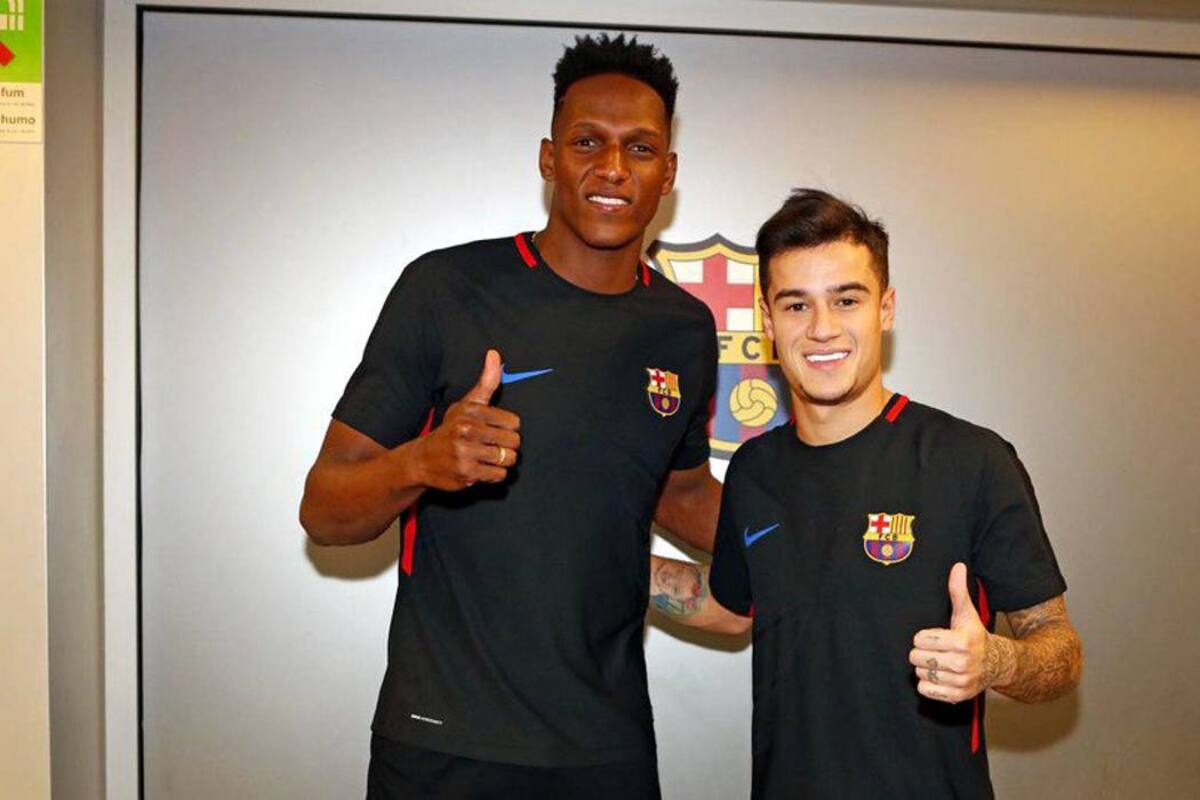 Yerry Mina fue convocado para el partido de este jueves ante el Espanyol (Foto: Suministrada / VANGUARDIA LIBERAL)
